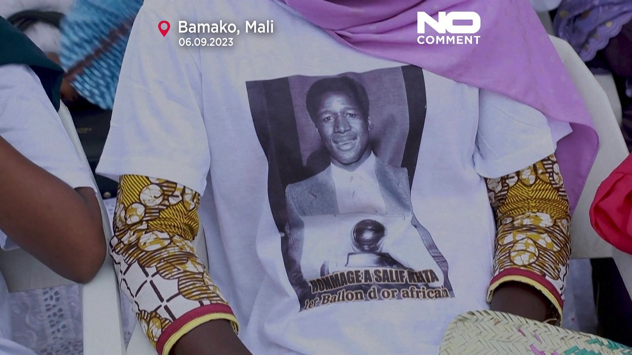 WATCH: Mali pays tribute to football legend Salif Keita