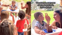Family Learns SIGN LANGUAGE To Sing Happy Birthday To Deaf Son!