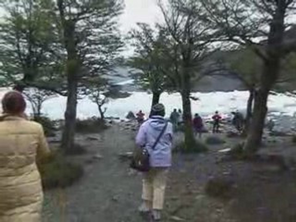 ARGENTINE PATAGONIE  LE  GIGANTESQUE  GLACIER  UPSALA