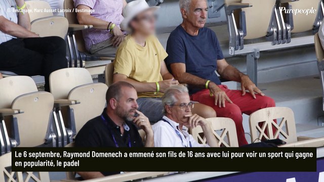 PHOTOS Raymond Domenech : L'ex d'Estelle Denis s'offre un moment privilégié avec leur fils Merlin (16 ans)