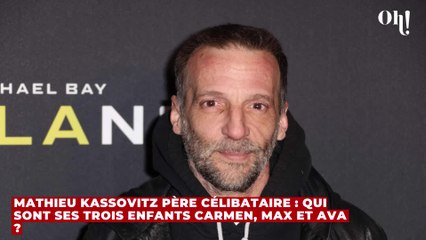 Mathieu Kassovitz père célibataire : qui sont ses trois enfants Carmen, Ava et Max ?