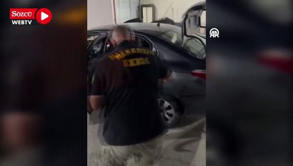 Bağlama çantasının içinde 2 bin 600 uyuşturucu hap ele geçirildi