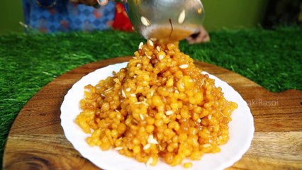 गोल-गोल मीठी बूंदी मोती दाने जैसी बिना झारे के | Bundi recipe | sweet boondi recipe | Mina ki Rasoi