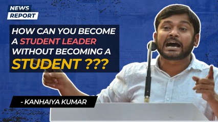 “How can you become a student leader without becoming a student?”, Kanhaiya Kumar in Kolkata | Modi