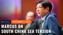 Marcos scores 'dangerous use' of coast guard, militia vessels in South China Sea 