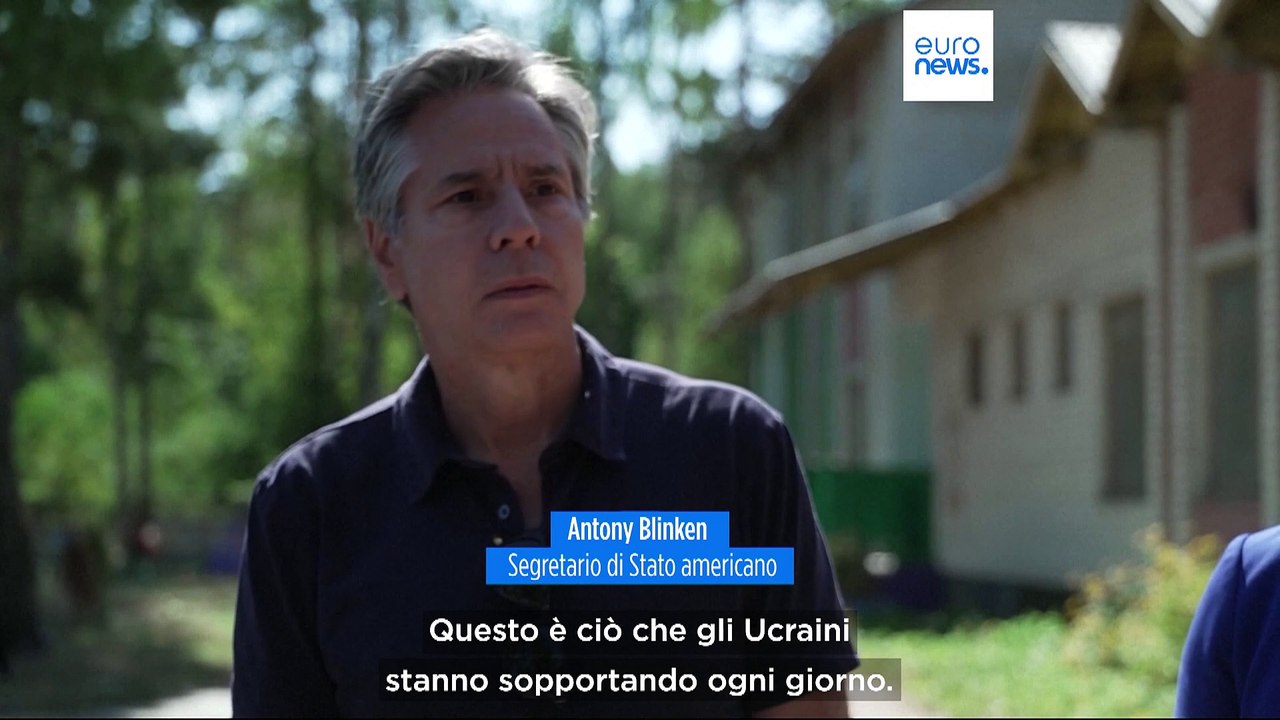 Blinken in Ucraina, "In arrivo un miliardo di dollari in aiuti"