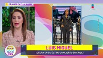 Luis Miguel ROMPE EN LLANTO durante su último concierto en Chile