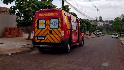 Siate é mobilizado para atender pessoa ferida no bairro Brasília
