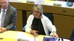 El PP a Díaz en la Eurocámara Su encuentro con el prófugo Puigdemont desafía a la justicia europea