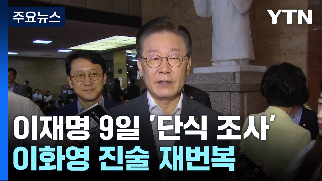 '쌍방울 대북송금' 이재명 내일 출석...檢, '단식조사·이화영 재번복'에 고심 / YTN