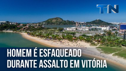 Casal é assaltado e jovem esfaqueado próximo de base da PM em Vitória