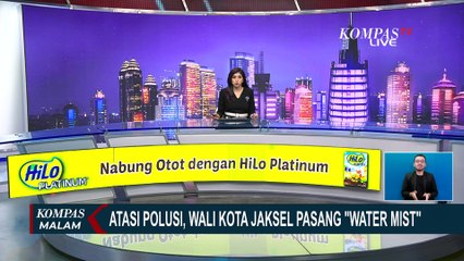 Tekan Polusi, Pemkot Jaksel Semprot Water Mist dari Atas Gedung