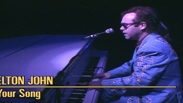 ELTON JOHN — Your Song – (John/Taupin) | THE PRINCE'S TRUST ROCK GALA CONCERTS VOLUME 1 — (1986)