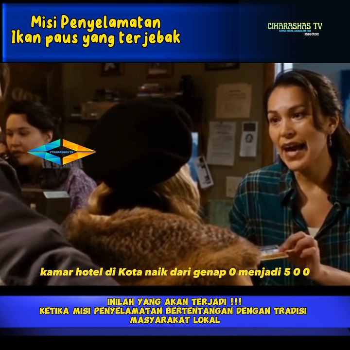 Riview Film | PENYELAMATAN KELUARGA IKAN PAUS YANG TERHEBAK DI DALAM LUBANG ES part 1