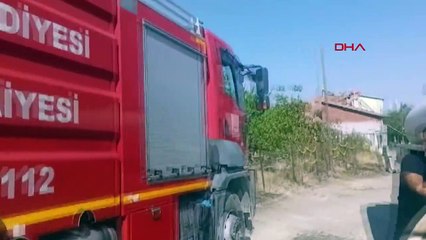 Elazığ'da Bahçe Yangını Kontrol Altına Alındı