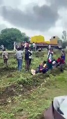 Bus overturned after getting off the road to save the vehicle
