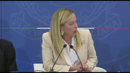 Dl Caivano, Meloni: segno di uno Stato che ci mette la faccia