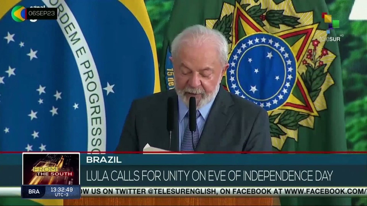 Lula calls for unity as he attends Brazilian Independence Day parade ...