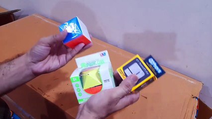 MEGA Unboxing and Review of rubik cube eagle eye, 2x2 mirror cube, 3x3 cube
