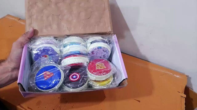 Unboxing and Review of Avengers, Batman, Black panther, Unicorn Style Metal Tin Pouch for Earphone, Coins, Memory Card, Pendrive and Jewllery Pouch Case