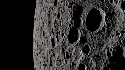 Apollo 13 beautiful Views of the Moon in 4K
