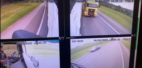 Motorista dirige por horas, força carros a saírem da pista e é descoberto com "rebite" em SC