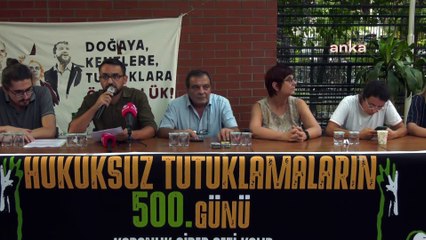 TMMOB'dan Gezi tutukluları hakkında basın açıklaması