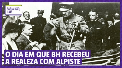 O dia em que BH recebeu reis belgas com alpiste