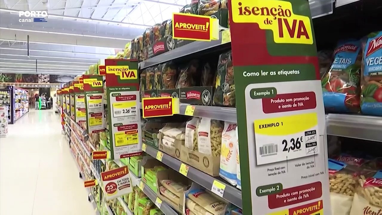 Governo prorroga IVA zero no cabaz alimentar bá...