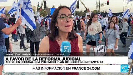 Informe desde Jerusalén: simpatizantes de Netanyahu protestan contra jueces del Supremo israelí
