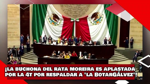 ¡VEAN! ¡’la buchona’ del rata Moreira es aplastada por la 4t por respaldar a Móchitl BotarGálvez!