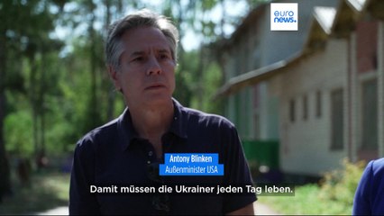 US-Außenminister verurteilt russische Angriffe auf Zivilbevölkerung