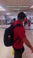 El emocionante reencuentro de un migrante venezolano con su perro luego de dos años