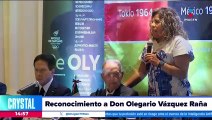 Olegario Vázquez Raña es nombrado presidente honorario de la Asociación de Olímpicos Mexicanos