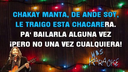 Download Video: CHACAY MANTA - Facundo Toro (karaoke)