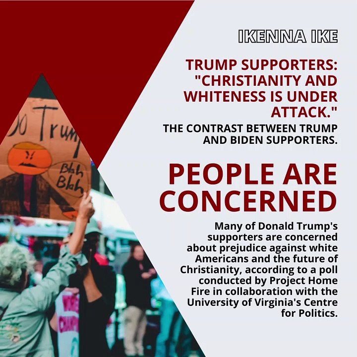 | IKENNA IKE | TRUMP SUPPORTERS: “CHRISTIANITY AND WHITENESS IS UNDER ATTACK” (PART 1) (@IKENNAIKE)
