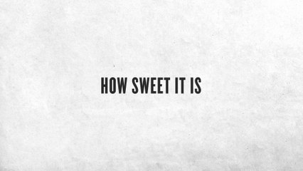 Chris Tomlin - How Sweet It Is (Lyric Video)