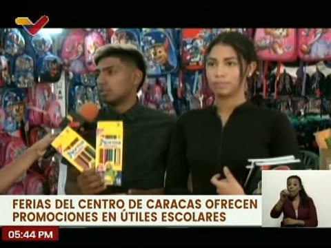 Ferias del Casco Histórico de Caracas ofrecen una variedad de promociones y combos escolares