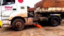 The world of clumsy drivers | Inattentive truckers and bad roads