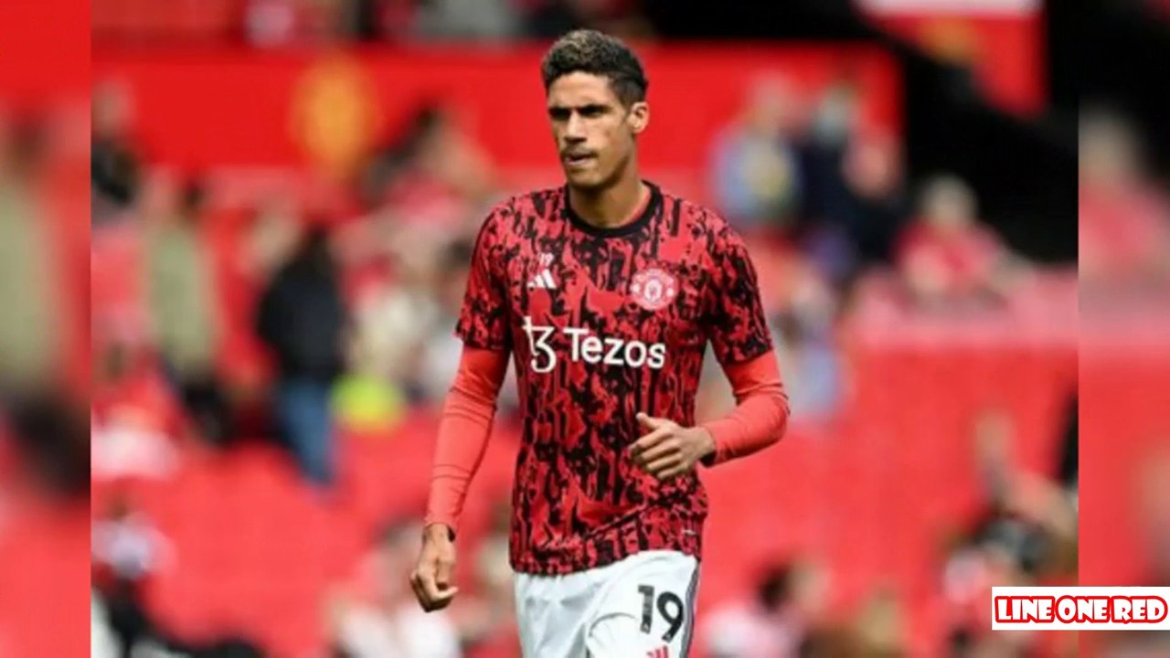 Raphael Varane is posing a transfer question to Erik ten Hag and Manchester United