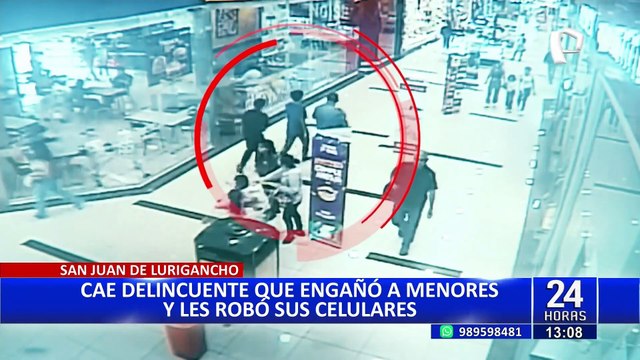 Capturan a sujeto que engañó a tres menores para robarles sus celulares