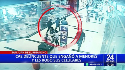 Capturan a sujeto que engañó a tres menores para robarles sus celulares