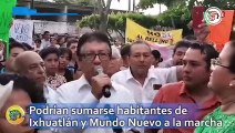 Podrían sumarse habitantes de Ixhuatlán y Mundo Nuevo a la marcha contra relleno sanitario