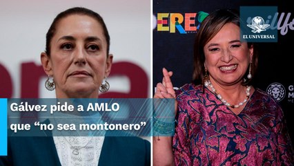 Reta Xóchitl a Sheinbaum para debatir la semana que entra y abre puertas del Frente a Marcelo