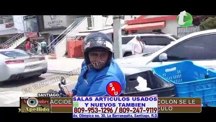 LO UNICO QUE LE SALIO DECIR QUE FUERON LOS FRENOS