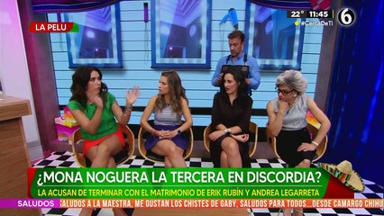 Mónica Noguera,  ¿la tercera en discordia de Erik Rubín y Andrea Legarreta?