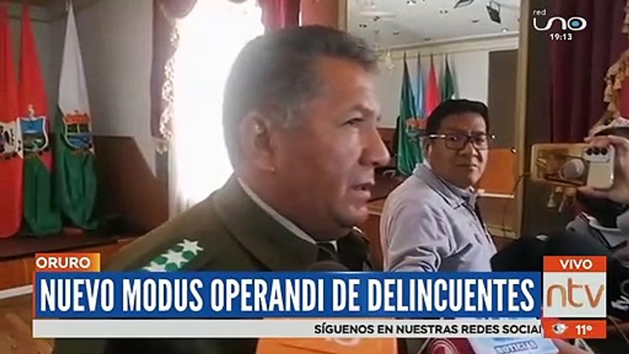 Nuevo modus operandi de delincuentes