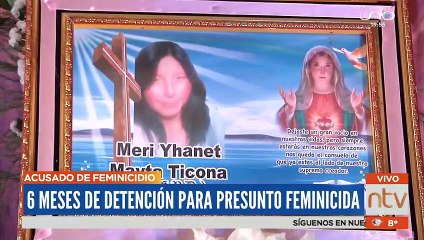 6 meses de detención preventiva para presunto feminicida