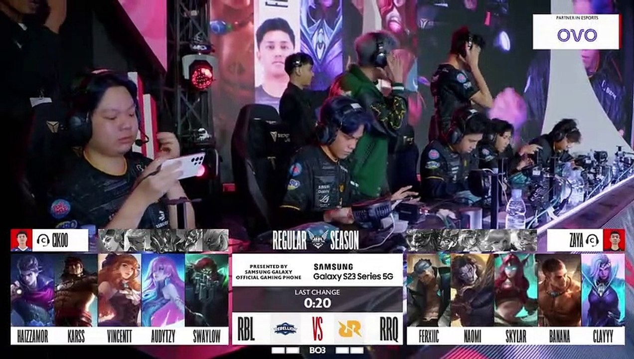RRQ vs REBELLION ZION - Group Stage WEEK 6 DAY 1 - GAME 1 - #MPLIDS12