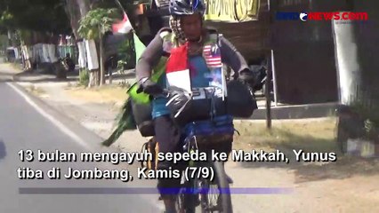 13 Bulan Gowes ke Makkah, Jemaah Haji Asal Jombang Tiba di Kampung Halaman